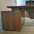 Luxury wooden executive office table design, office desk